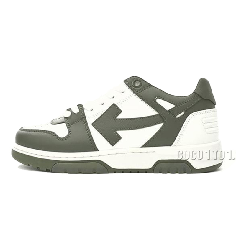 OFF-WHITE Out Of Military Green White OLIA18 9S23LEA00 15901