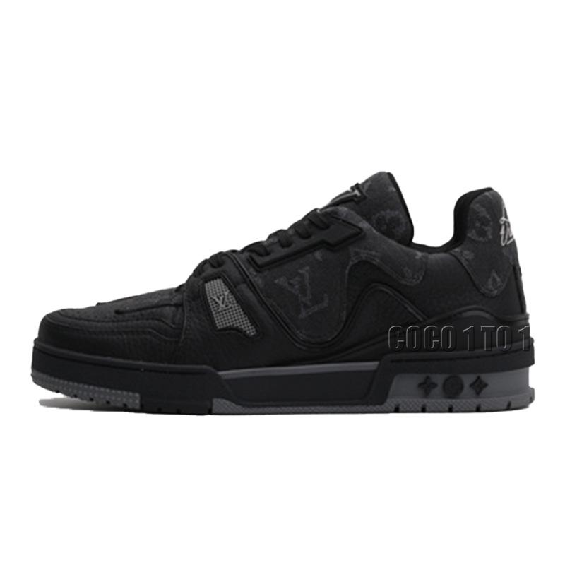 LOUIS VUITTON x Nigo LV Trainers 'Black Denim' 1A9IPH