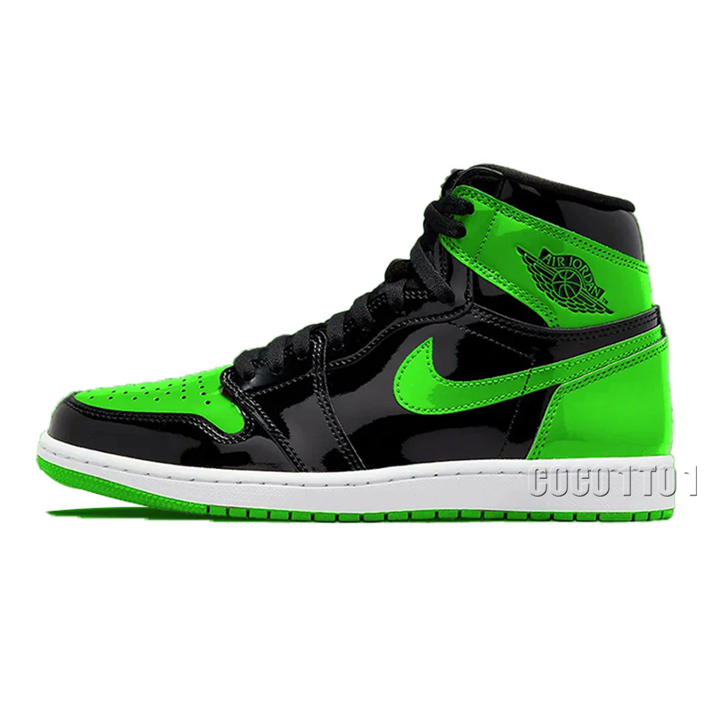 Nike Air Jordan 1 High OG Patent Leather Green