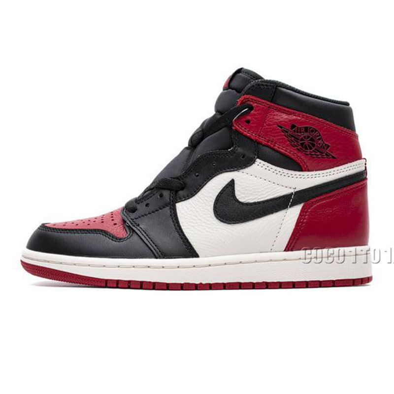 Air Jordan 1 Retro High Bred Toe 555088-610