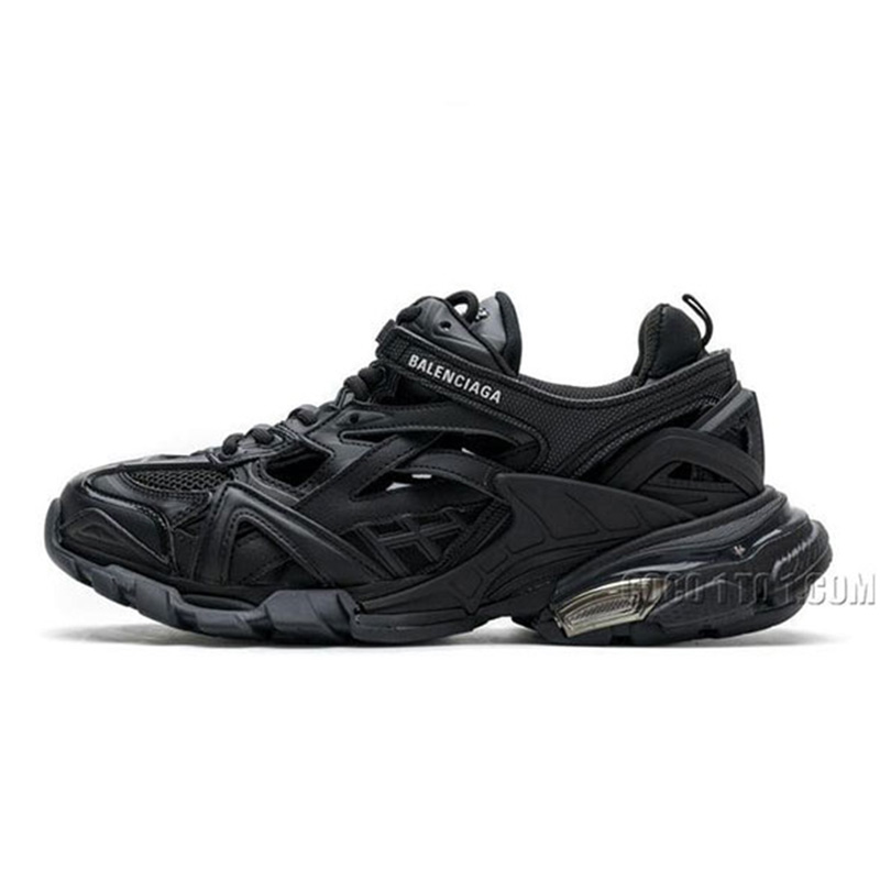 570391 W2GN1 1000 Balenciaga Track 2 Sneaker Black