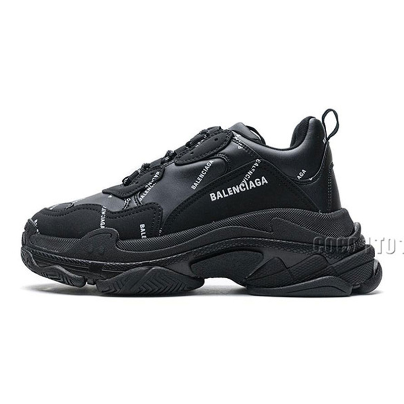 524039 W06E2 2020 Balenciaga Triple S Black