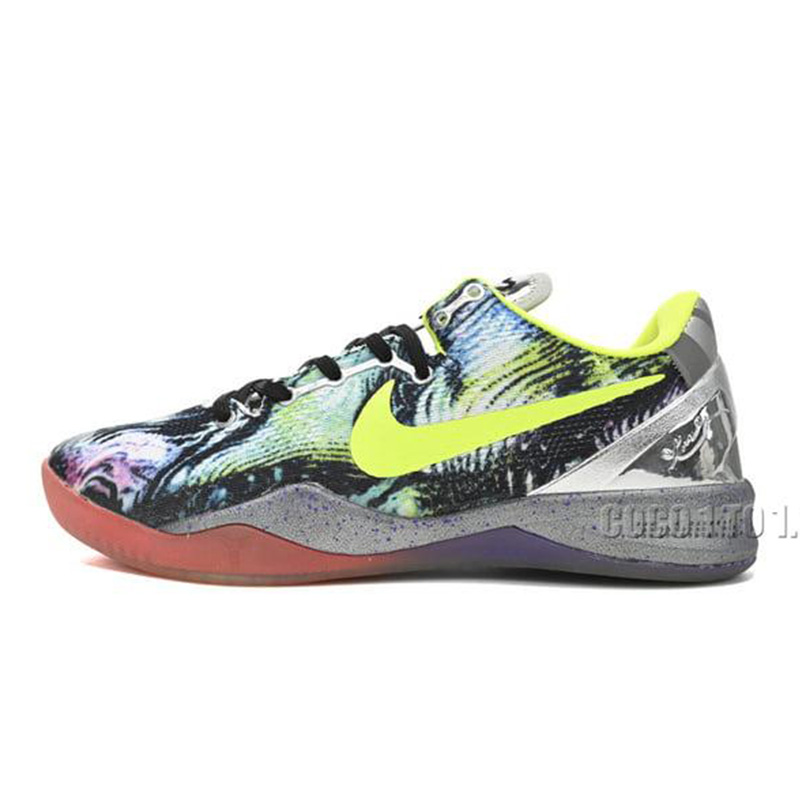 Nike Kobe 8 System Prelude Multi-Color/Volt-Chrome 639655-900