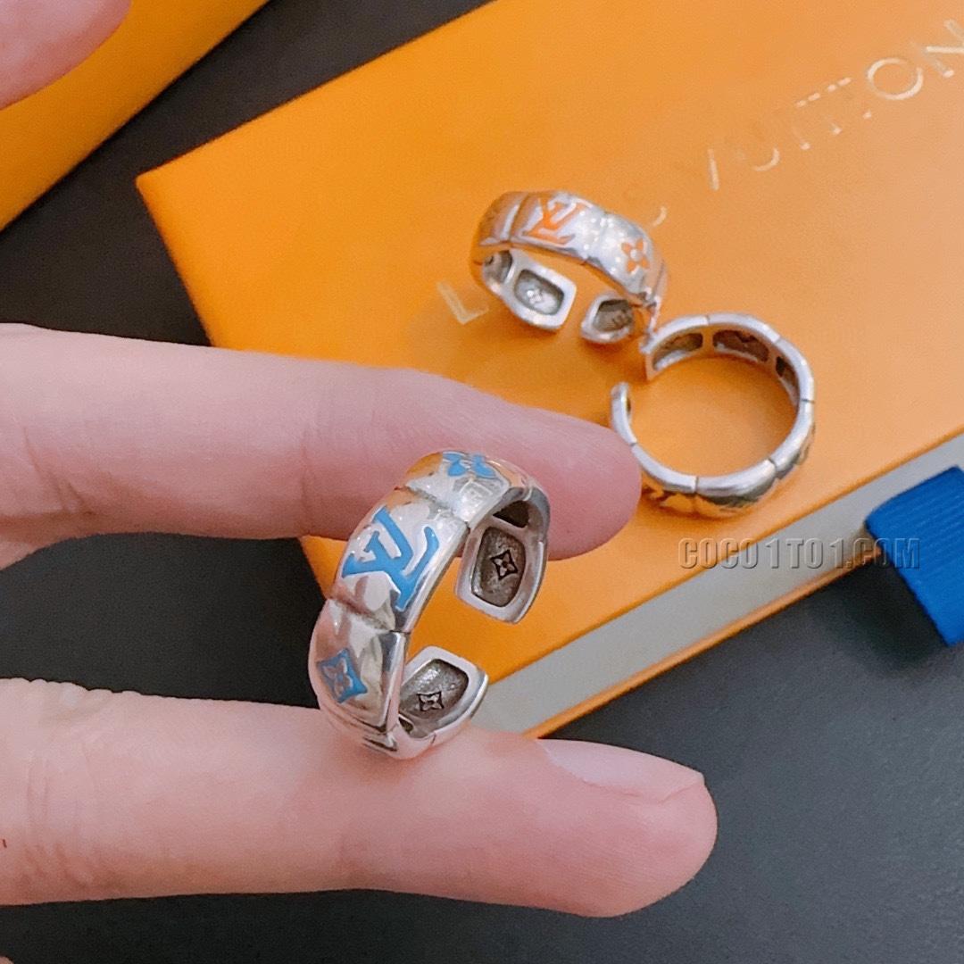 Louis Vuitton Versatile Vintage Silver Ring