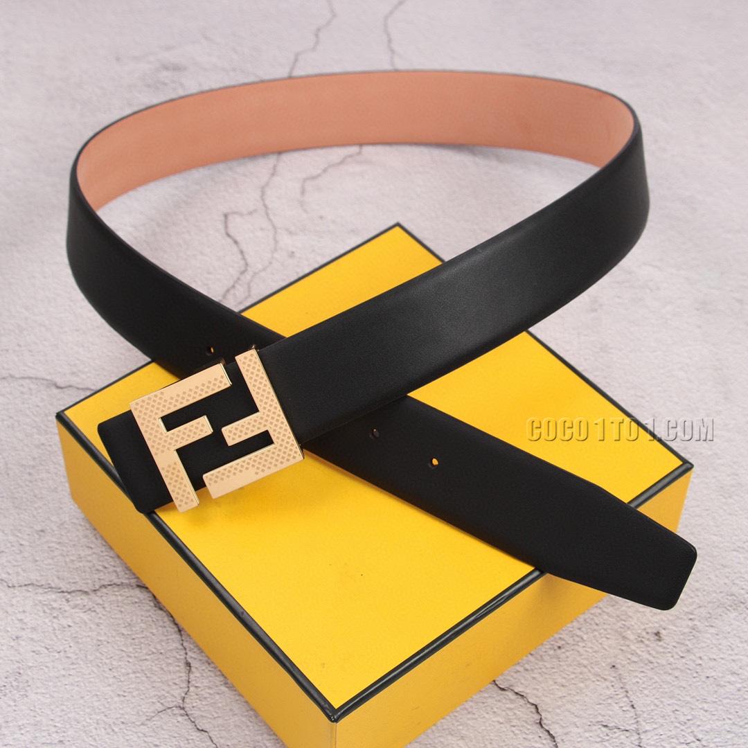 Fendi Classic FF Steel Buckle 40mm Belt
