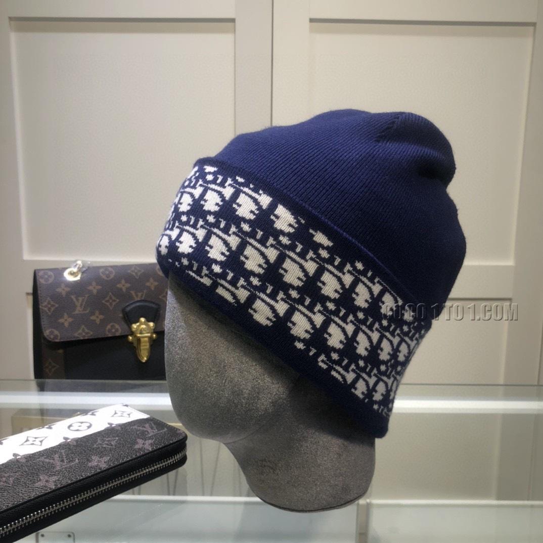 Dior Wool and Cashmere Reversible Hat N42501