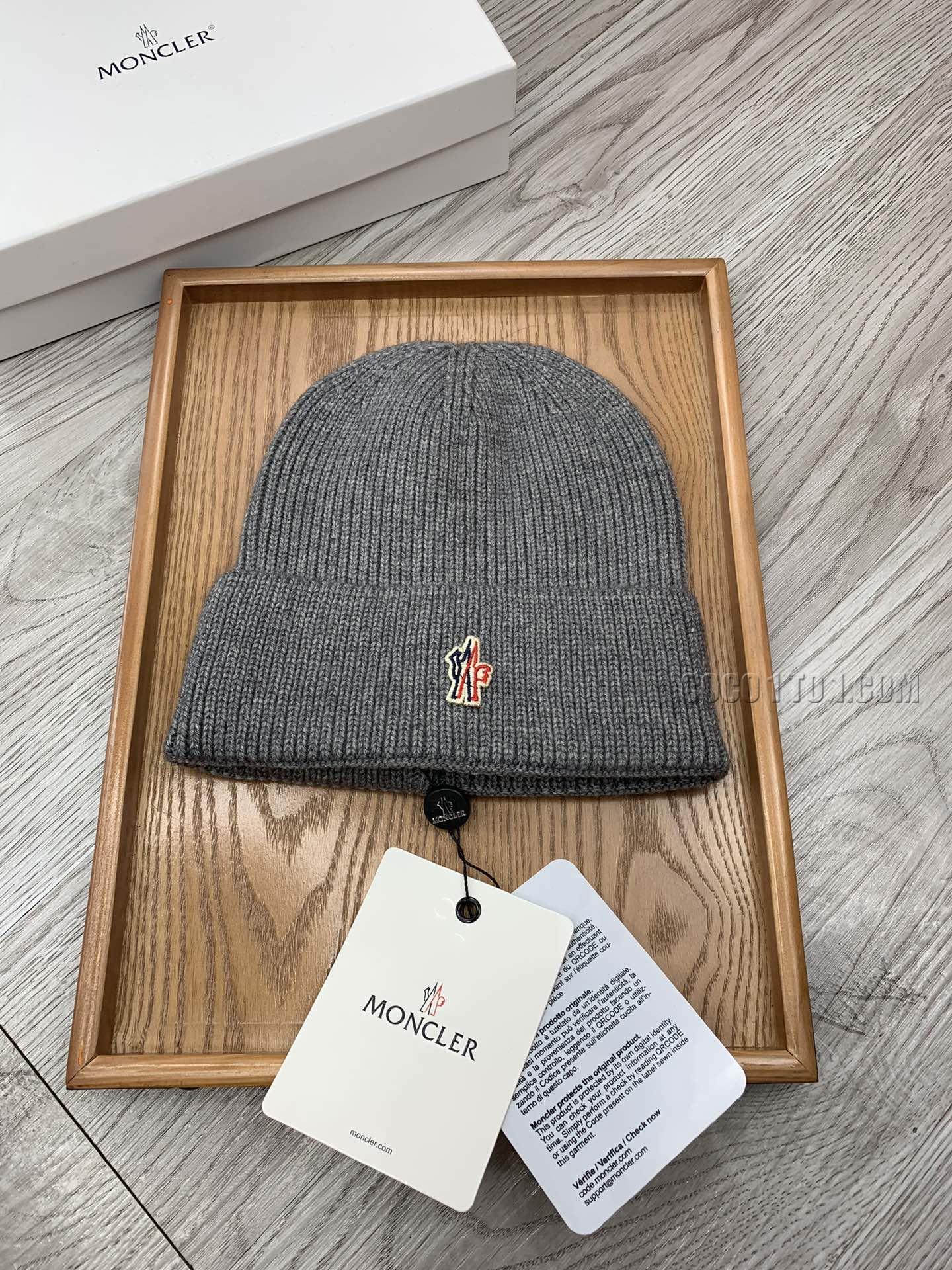 Moncler Fine Wool Knit Beanie N42501