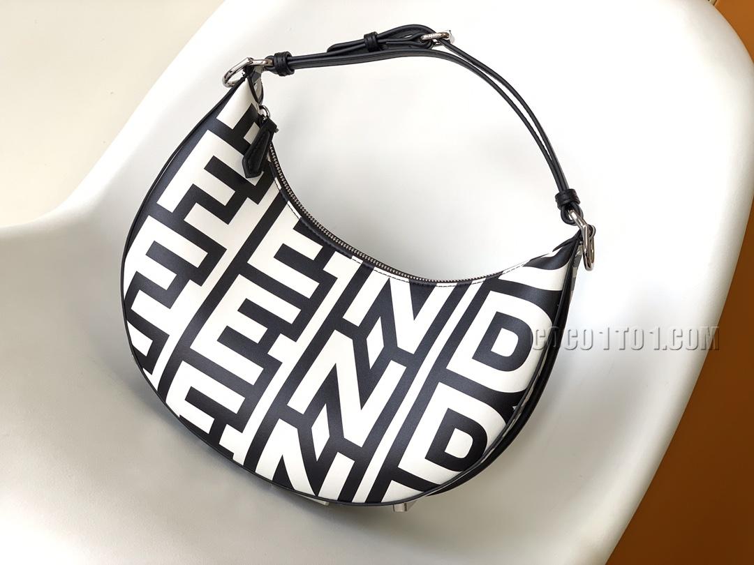 Fendi Medium Capsule Embossed Bag
