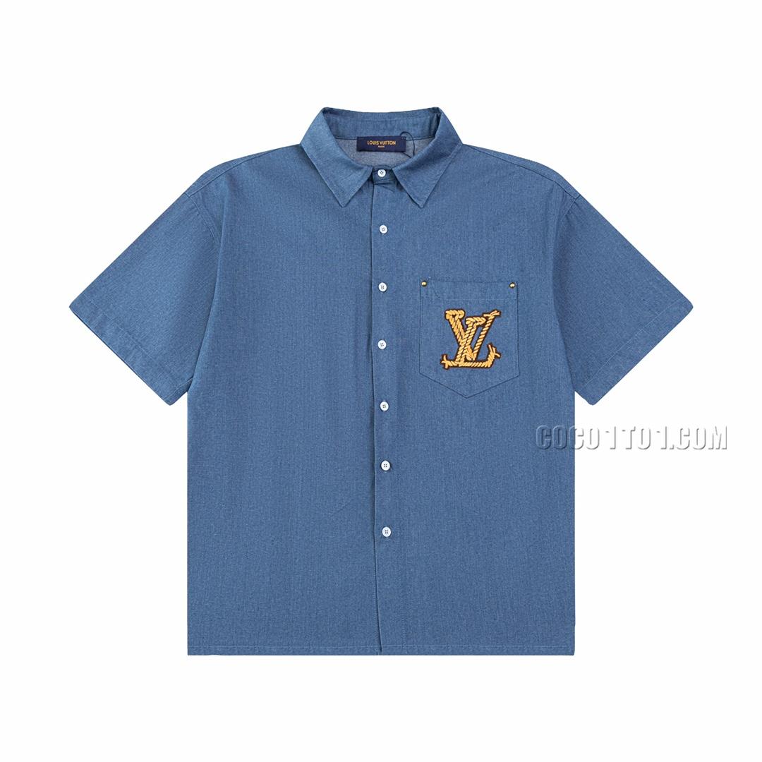 Louis Vuitton New Short Sleeve Shirt N051401