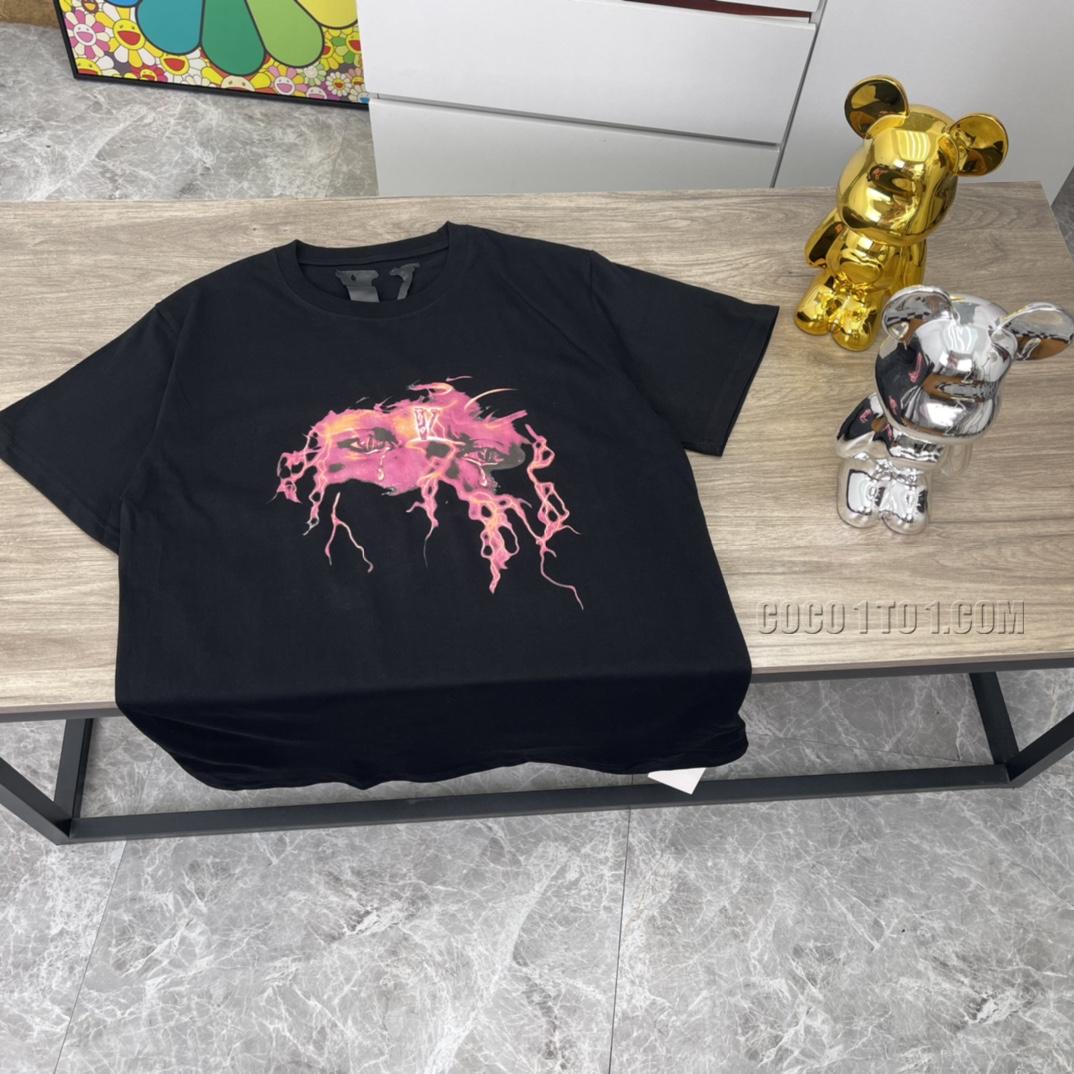 VLONE high-quality lightning big V short sleeve