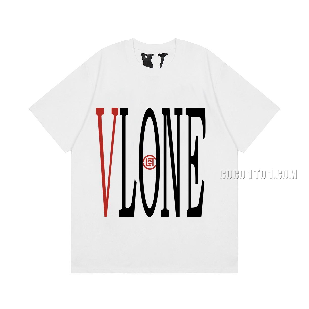 VLONE high-quality Chinese dragon big V short sleeve