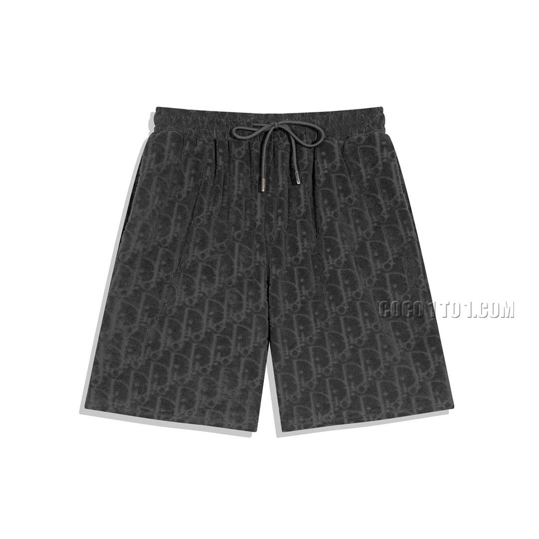 Dior 24ss Classic Series Dior Oblique Print Casual Beach Shorts