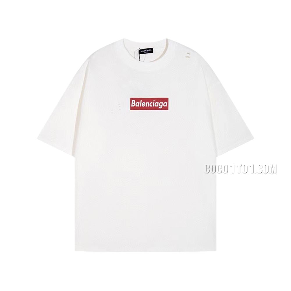 Balenciaga Printed Short Sleeve T-Shirt