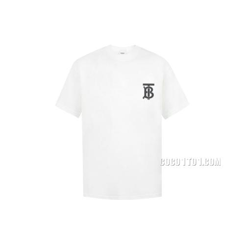 Burberry Alphabet Logo Print Short-Sleeve T-Shirt