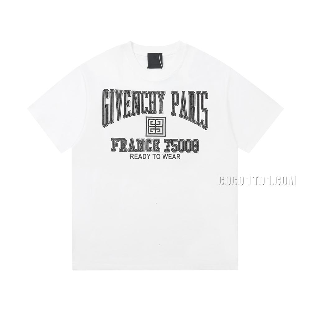 The Latest Special Cracked Print Short-Sleeved T-shirt from GIVENCH2023ss