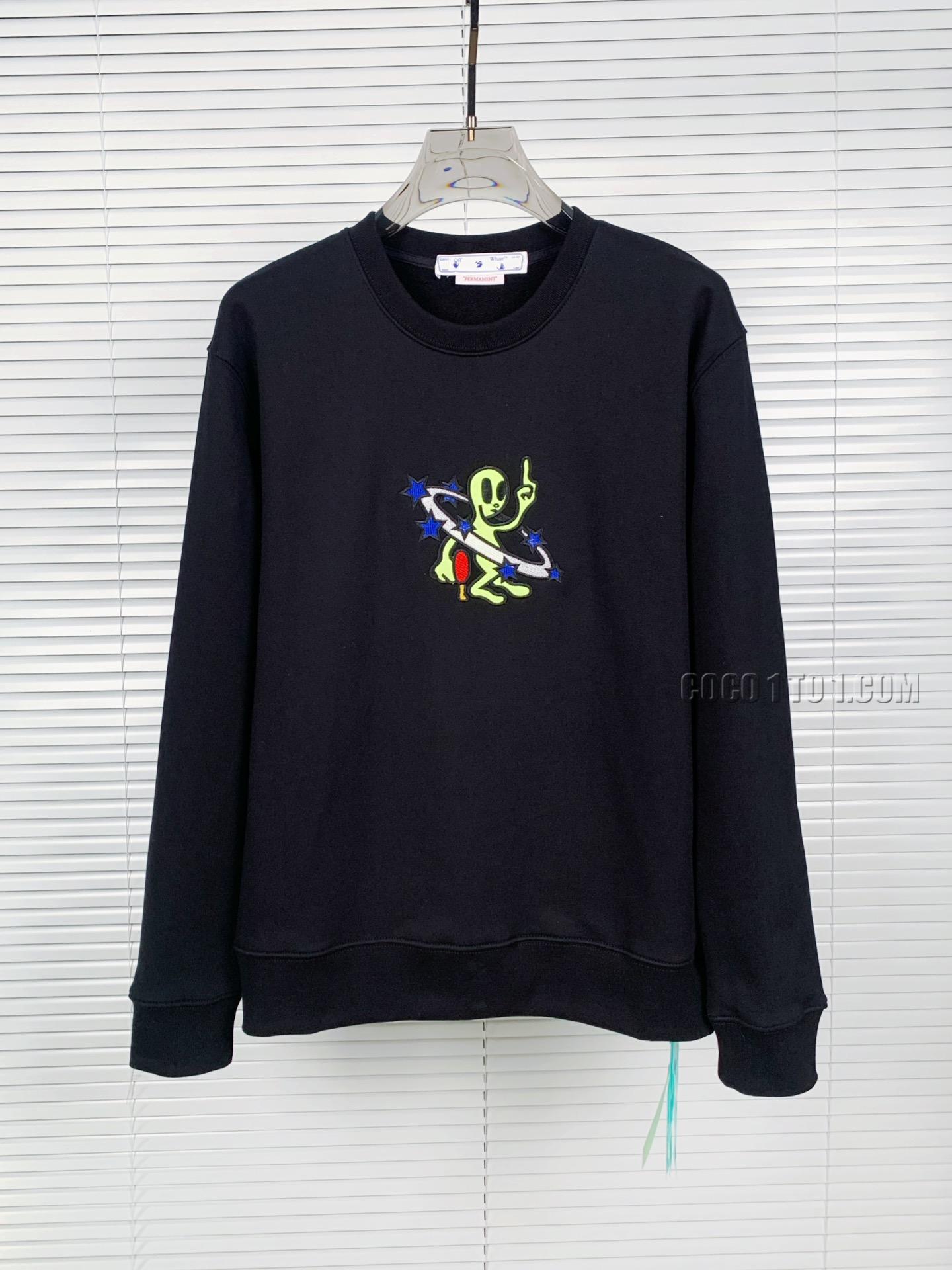 Off-White Alien Round Neck Sweatshirt