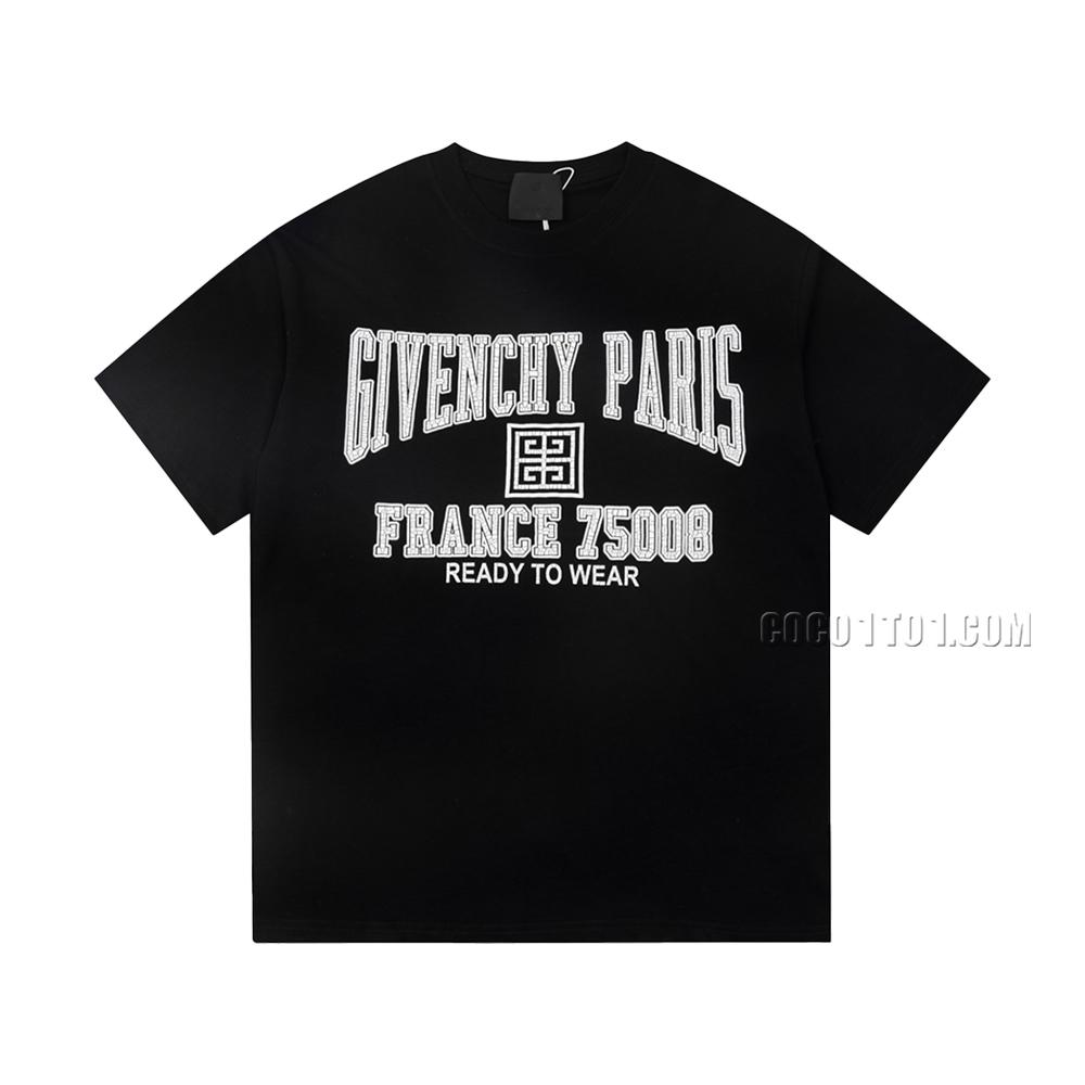 The Latest Special Cracked Print Short-Sleeved T-shirt from GIVENCH2023ss