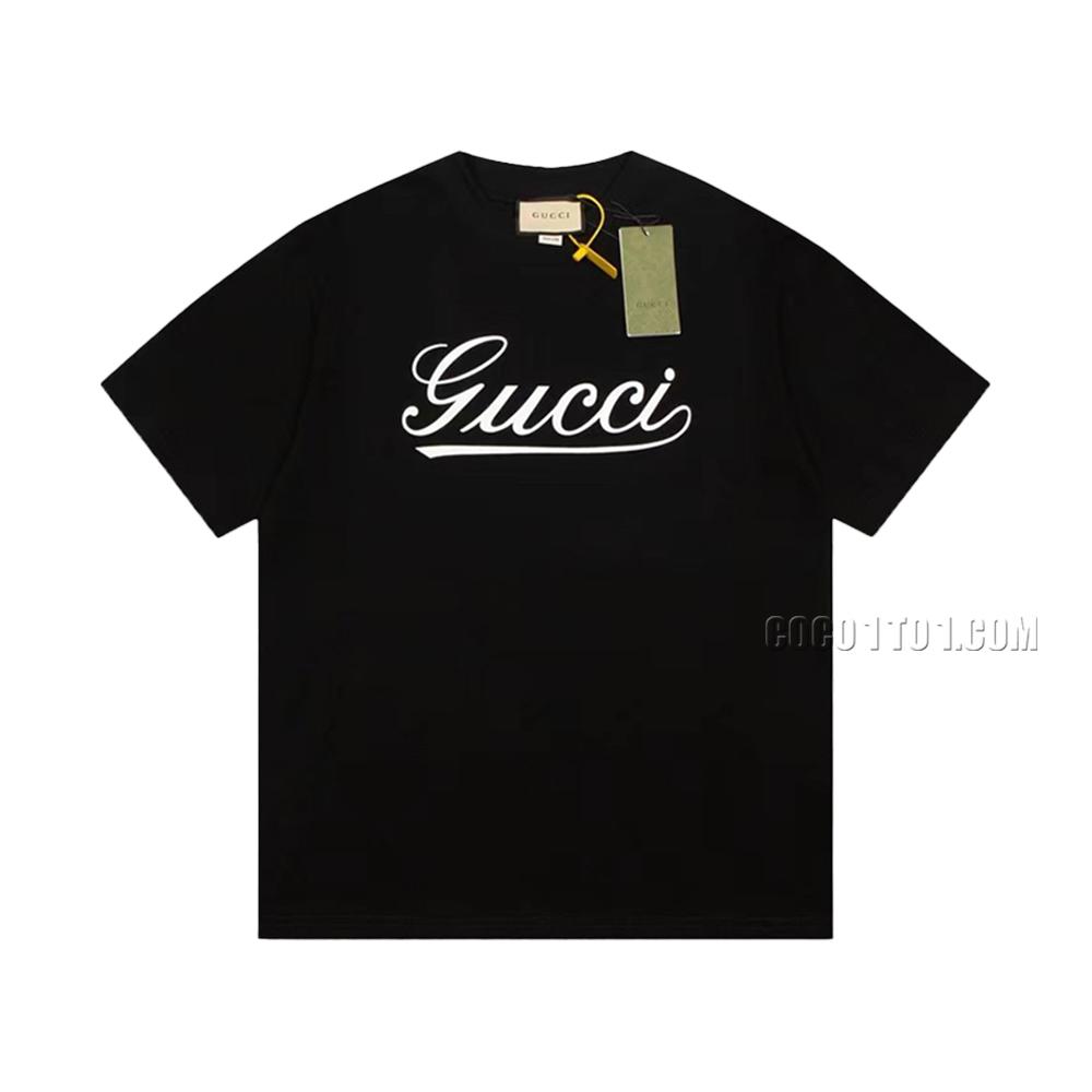 Gucci High-Quality Irregular Letter Print T-shirt N42301