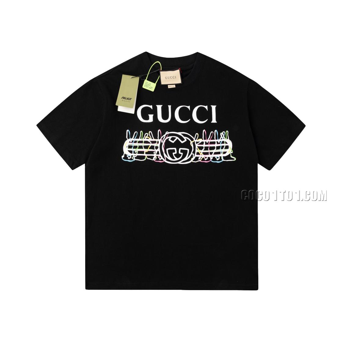 Gucci Latest Graffiti Print T-shirt N42301