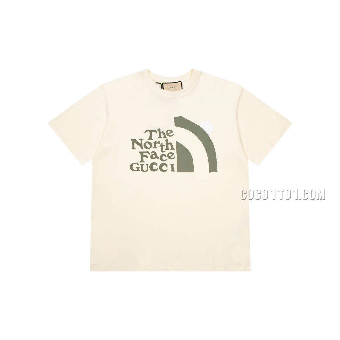 The North Face x Gucci Collaboration Graffiti T-shirt N42301