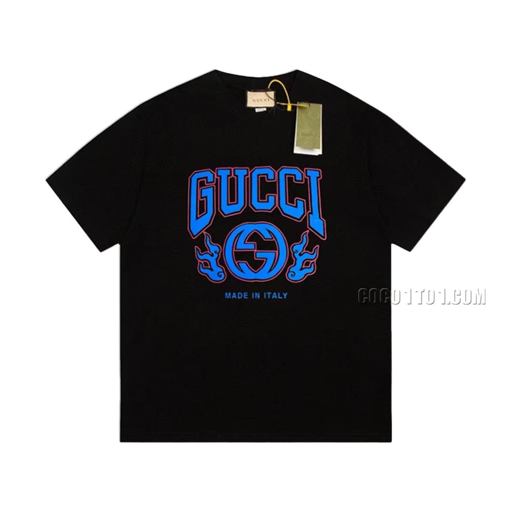 Gucci Limited Edition Double G Logo Casual Short-Sleeved T-shirt N42301