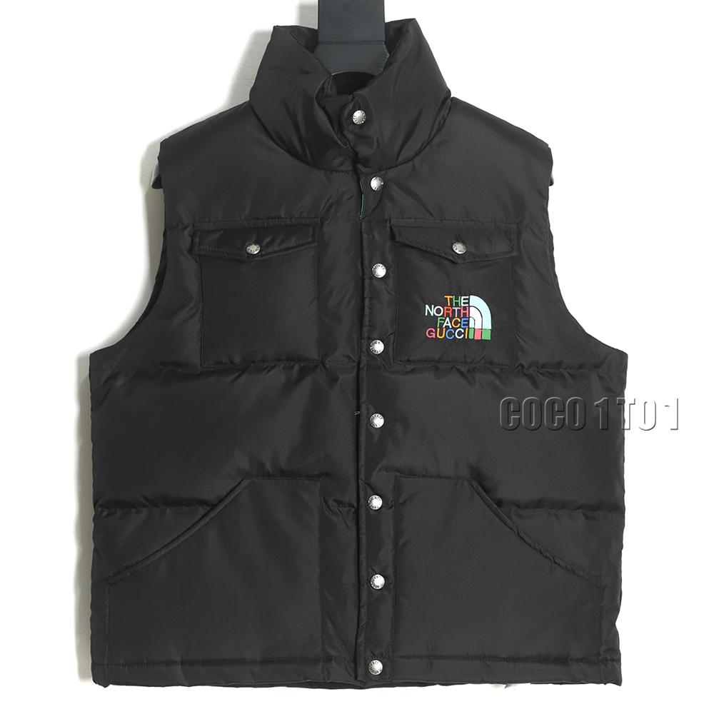 THE NORTH FACE x GUCCI Joint Stand Collar Down Vest TSK1