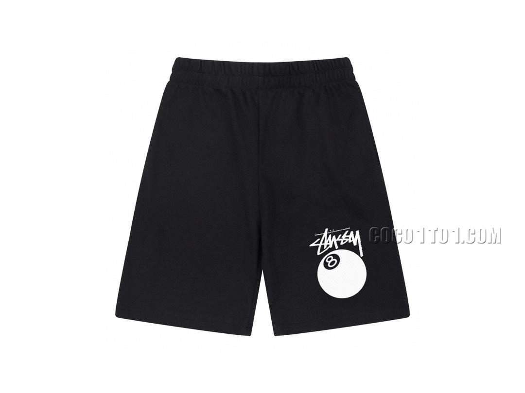 Stussy Billiards Black 8 Shorts