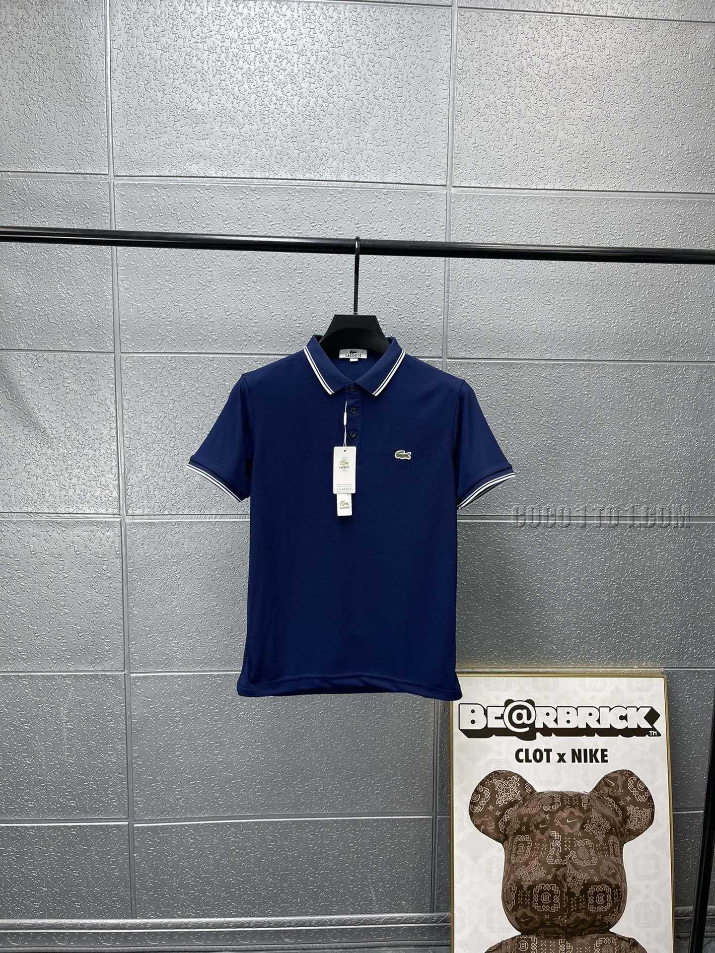 Lacoste Summer Casual Crocodile Embroidered Short Sleeve Polo Shirt N051401