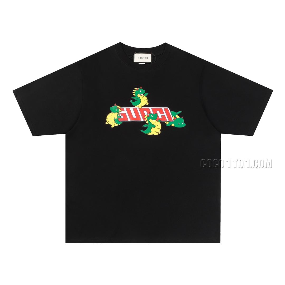 Gucci Gucci Year of the Dragon Limited Edition Printed Short-Sleeved T-shirt N42301