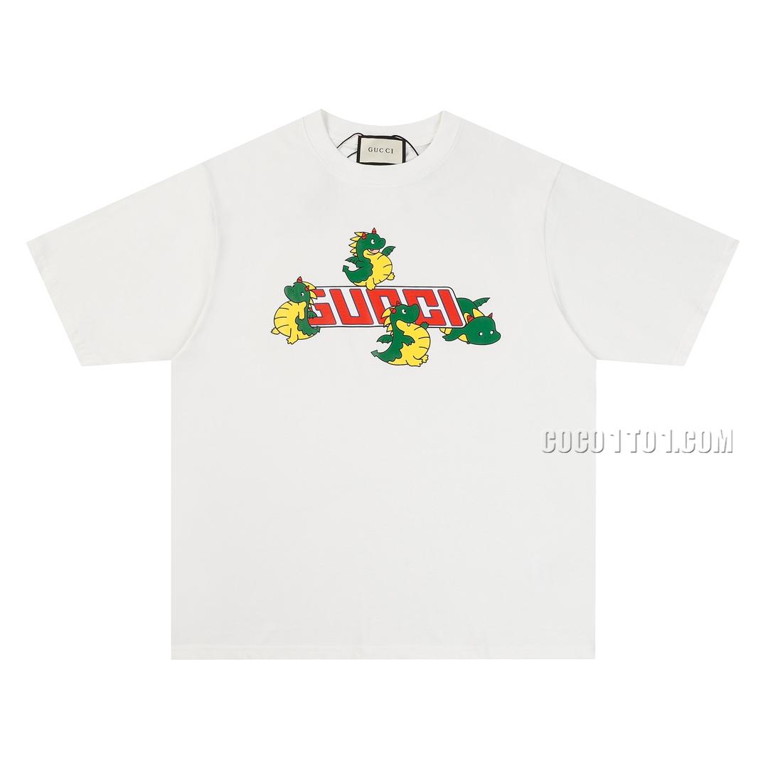 Gucci Gucci Year of the Dragon Limited Edition Printed Short-Sleeved T-shirt N42301