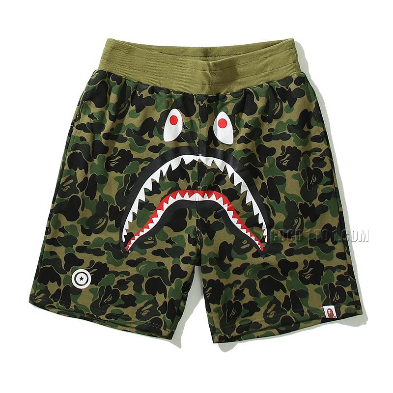 Bape Shark Camouflage Shorts