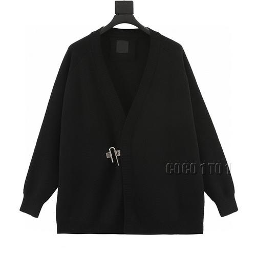 GIVENCHY Lock Closure Cardigan Sweater