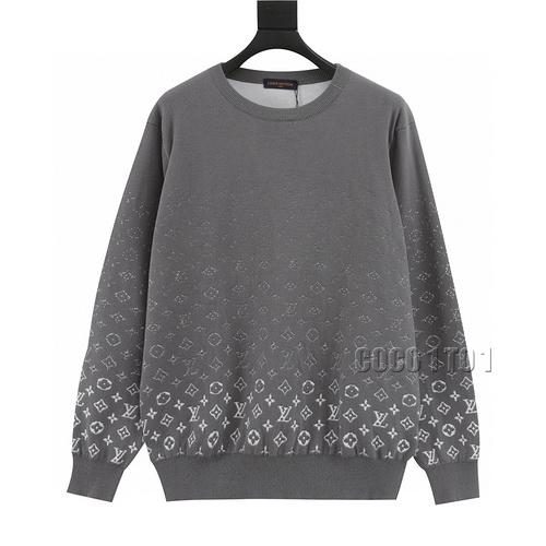 LV Gradient Crewneck Knitted Sweater