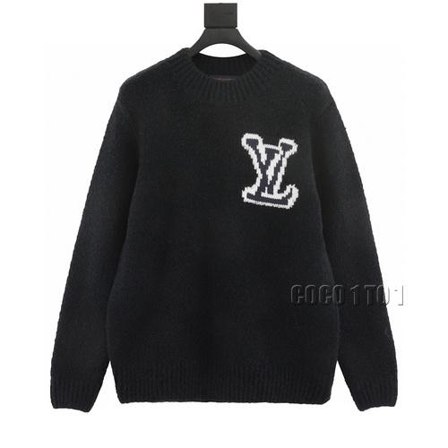 LV Front and Back Large Logo Sweater