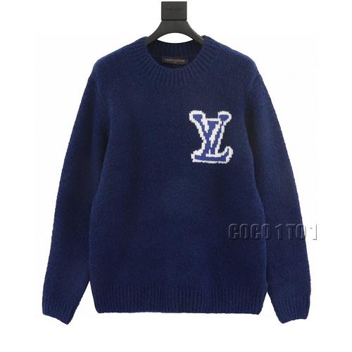 LV Front and Back Large Logo Sweater
