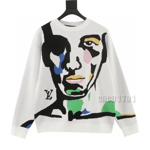 LV Portrait Head Sweater
