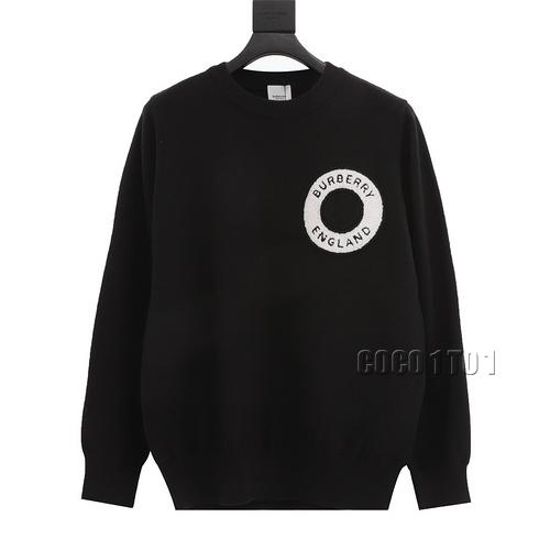 Burberry BBR Towel Embroidered Crewneck Sweater