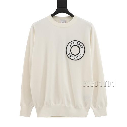 Burberry BBR Towel Embroidered Crewneck Sweater