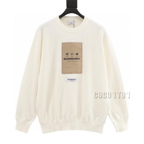 Burberry BBR Label Sticker Knitted Sweater