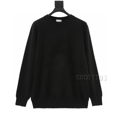 Burberry BBR Towel Embroidered Warhorse Knit Sweater