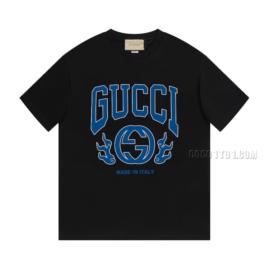 Gucci New Logo Printed Short-Sleeved T-shirt N42301