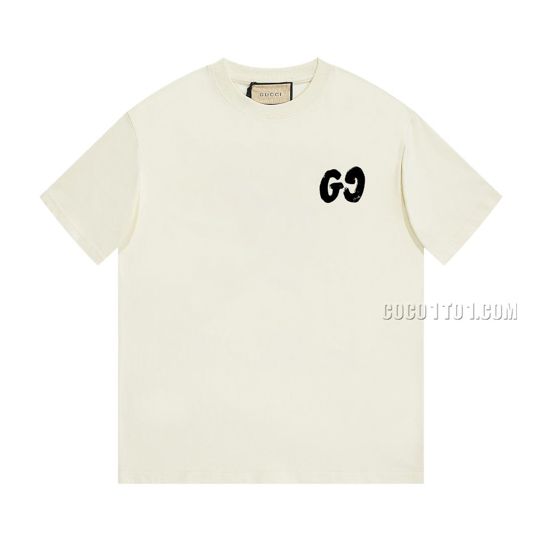 Gucci New Logo Printed Short-Sleeved T-shirt N42301