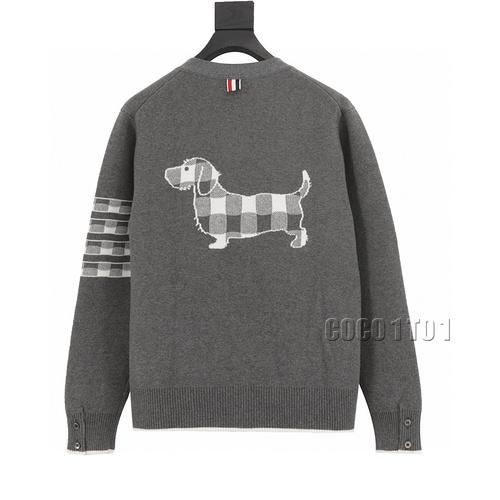 THOM BROWNE Dog Mohair Sweater