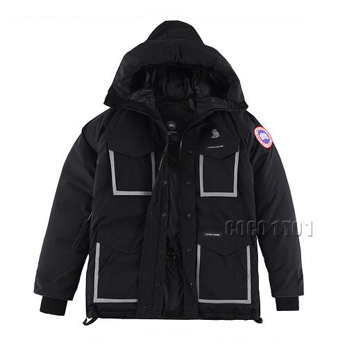 Canada Goose×OVO Collaboration Down Jacket Graphite Grey