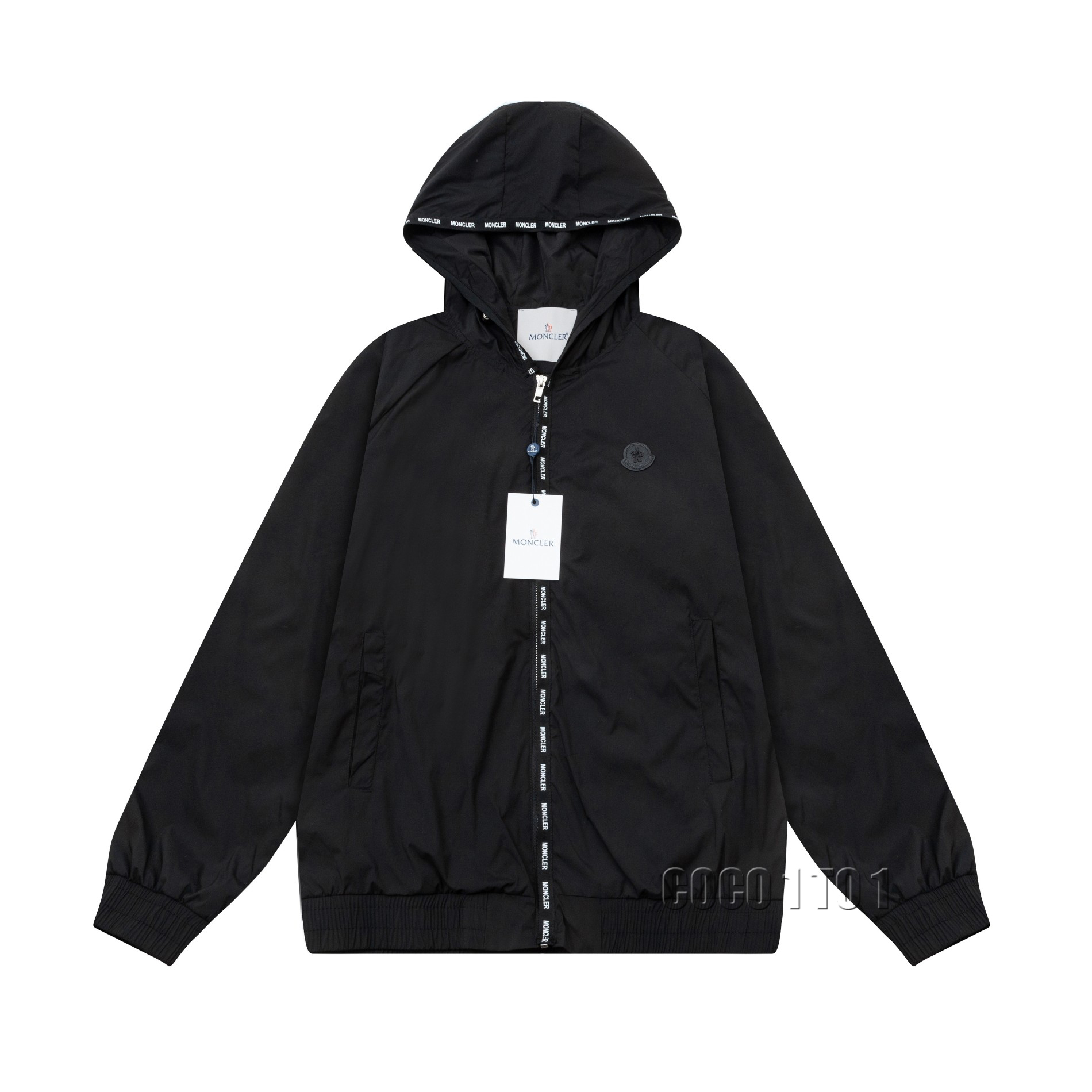 MONCLER Nylon Jacket Black