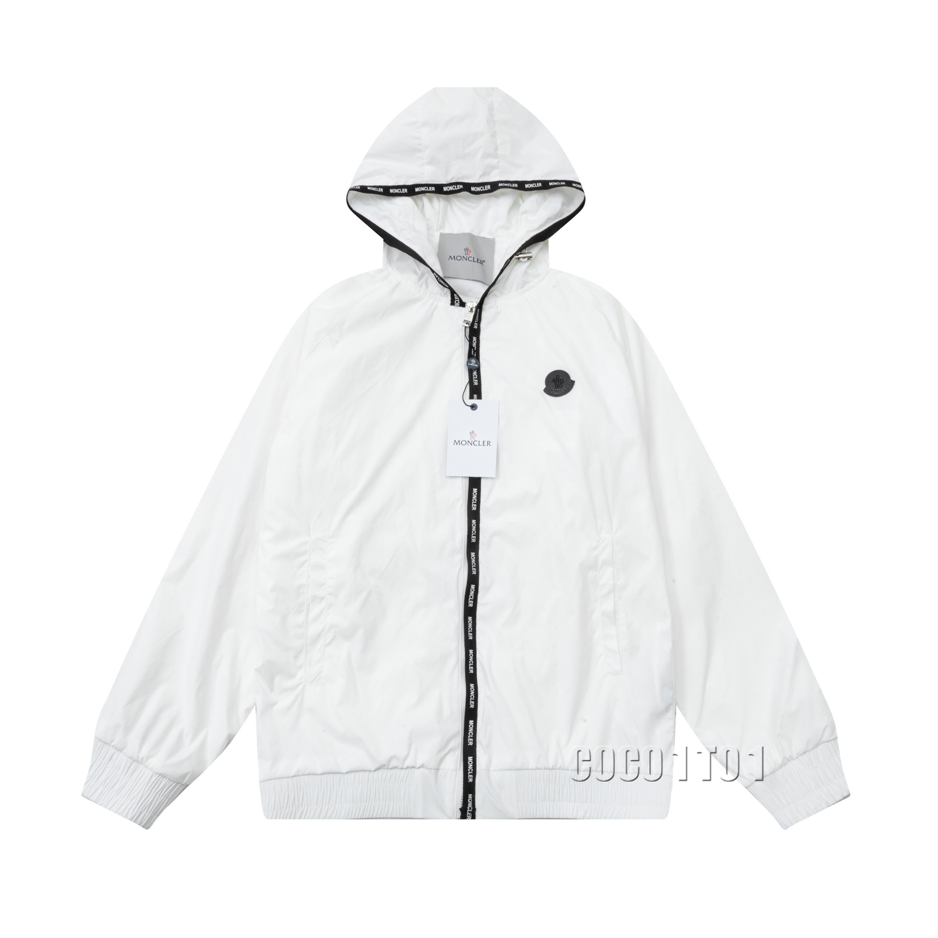 MONCLER Nylon Jacket White