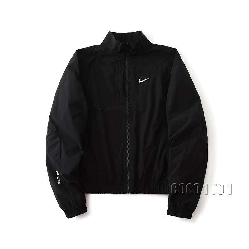 Nike × Drake NOCTA Color-Blocked Stand Collar Jacket black
