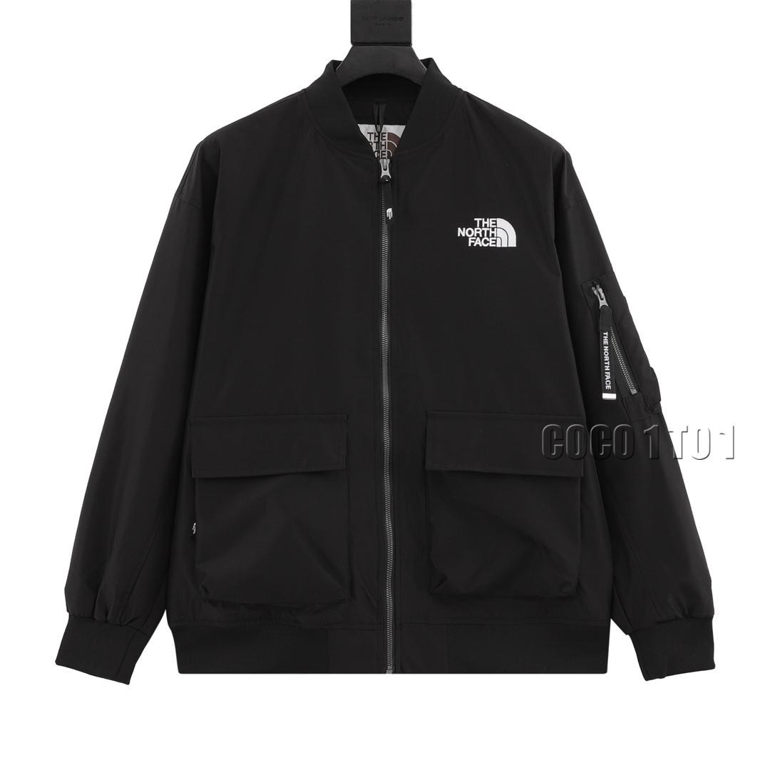 THE North Face Solid Color Zipper Functional Outdoor Jacket