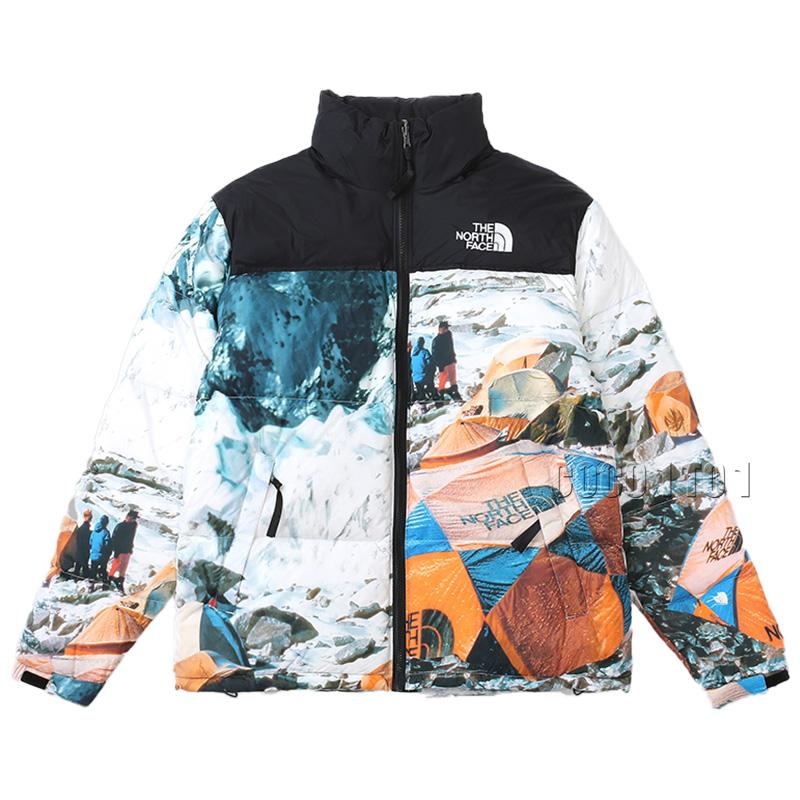 The North Face 1996 Classic Down Jacket Printed Pattern