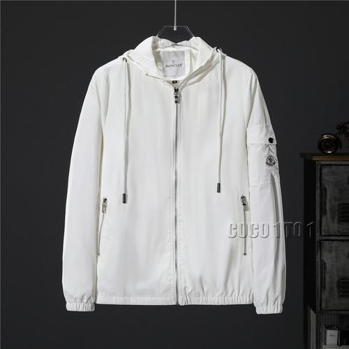 MONCLER Hooded Jacket in White